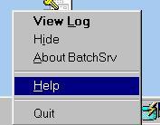 Batch Server Screenshot